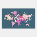 Suche nach wanderlust aufkleber Weltkarte