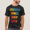 Suche nach legende seit 1970 tshirts Retro