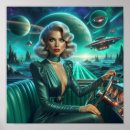 Suche nach retro rakete poster Vintage
