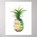 Suche nach ananas poster Aquarell