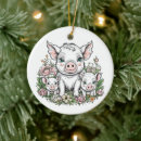Suche nach niedliches schwein ornamente Weihnachten