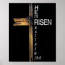 Suche nach jesus ostern poster Er ist