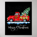 Suche nach roter lastwagen poster Vintag