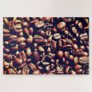 Suche nach kaffeebohnen puzzle Trinken