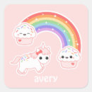 Suche nach einhorn und regenbogen aufkleber Kawaii