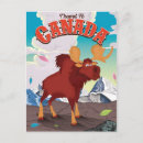 Suche nach elch cartoon postkarten Kanada