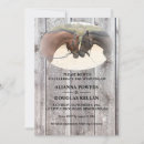 Suche nach horse wedding einladungen Rustikal
