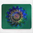 Suche nach ewigkeit mousepads Blau
