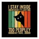 Suche nach schwarze katzen poster Lustig
