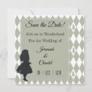 Suche nach alice im wunderland save the date Elegant