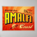 Suche nach amalfi poster Amalfi küste italy