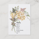 Suche nach efeu visitenkarten Blume