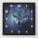 Suche nach wildtiere wanduhren Wolf