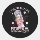 Suche nach skizzen aufkleber Anime