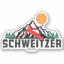 Suche nach schweiz berge aufkleber Ski