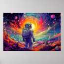 Suche nach hinaus poster Outer space