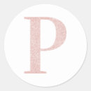 Suche nach p monogramm aufkleber Typografie