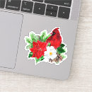 Suche nach roter kardinal aufkleber Bouquet