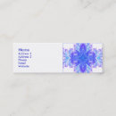 Suche nach fleur visitenkarten Blau