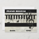Suche nach piano einladungen Vintag