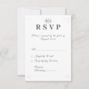 Suche nach traditionell rsvp karten Monogramm