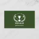 Suche nach golfer visitenkarten Golfprofi