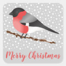 Suche nach roter vogel aufkleber Weihnachtsvogel