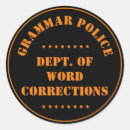 Suche nach lustige grammatik aufkleber Grammatikpolizei