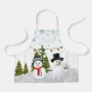 Suche nach white christmas schürzen Schneemann