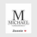 Suche nach bachelor party aufkleber Groomsman