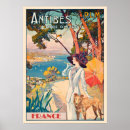 Suche nach antibes poster Vintag
