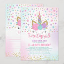 Suche nach zauberei einladungen Einhorn