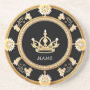 Suche nach krone untersetzer Gold