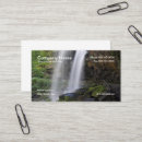 Suche nach wasserfälle visitenkarten Fallen