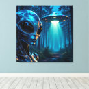 Suche nach ufo leinwandbilder Alien