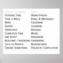 Suche nach aufgaben poster Organisation