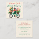 Suche nach fahrrad visitenkarten Florist