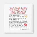 Suche nach bachelor party magnete Bräutigam