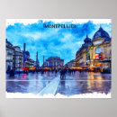 Suche nach la france poster Aquarell