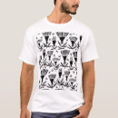 Suche nach blume schwarz weiß tshirts Abstrakt