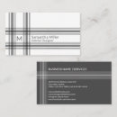 Suche nach monogramm m visitenkarten Elegante