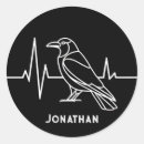 Suche nach crow aufkleber Schwarz