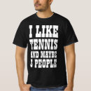 Suche nach lustiges tennis tshirts Typografie