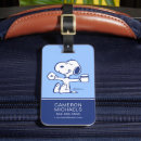 Suche nach viel glück gepäckanhänger Aquarell