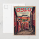 Suche nach oslo postkarten Norwegische flagge
