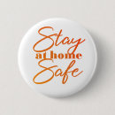 Suche nach zuhause buttons Pandemie