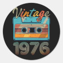 Suche nach geburtstag 1976 aufkleber Vintag