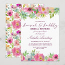 Suche nach brunch brautparty einladungen Aquarellblüte