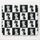 Suche nach schwarz weiße katze mousepads Muster