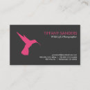 Suche nach kolibris visitenkarten Tier